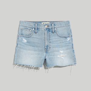 The Perfect Jean Short in Fiore Wash: Destroyed Edition